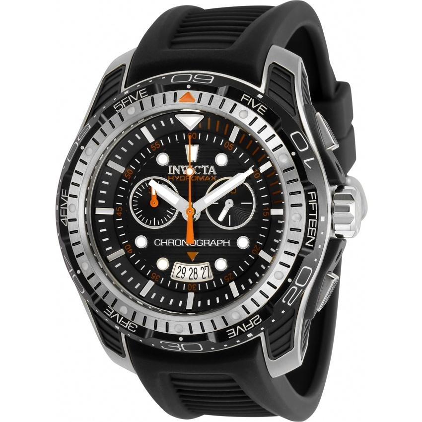 Invicta Men's 29571 Hydromax Black Silicone Watch