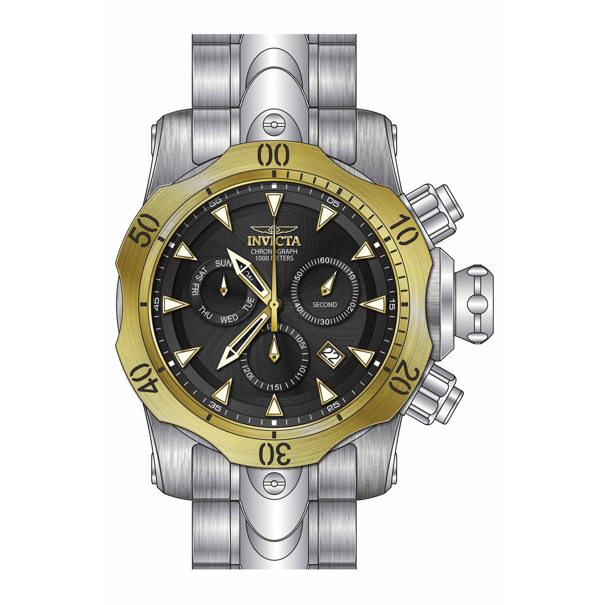 Invicta Men's 29645 Venom Venom Stainless Steel Watch