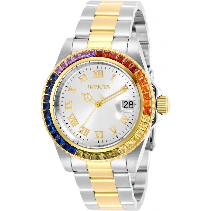 Invicta Women's 29665 Angel Gold-Tone and Silver Stainless Steel Watch