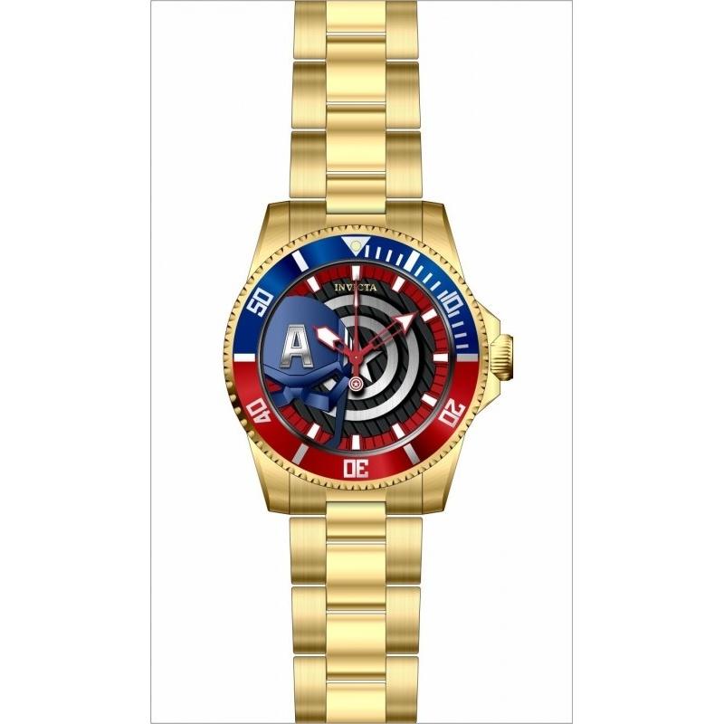 Invicta Men's 29681 Marvel Gold-Tone Stainless Steel Watch