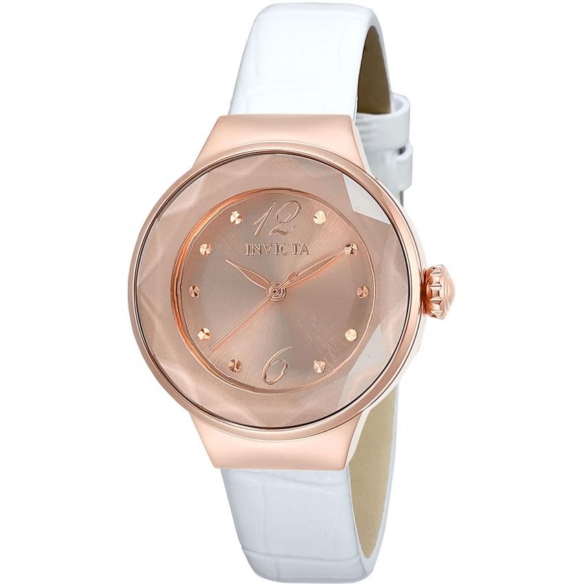 Invicta Women's 29785 Angel White Leather Watch