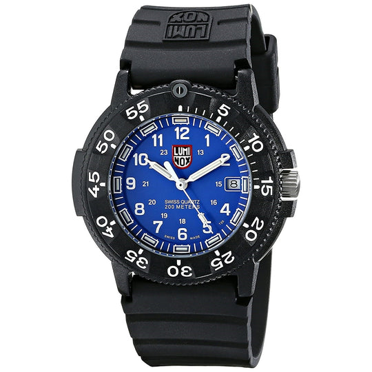 Luminox Men's 3003 Navy Seal Black Polyurethane Watch