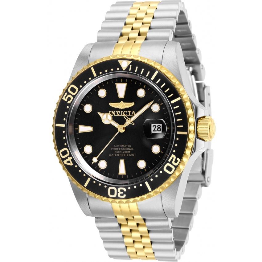 Invicta Men's 30094 Pro Diver Automatic Gold-Tone and Silver Stainless Steel Watch