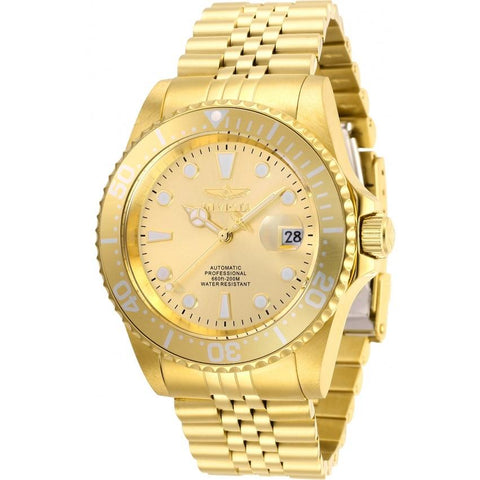 Invicta Men's 30096 Pro Diver Automatic Gold-Tone Stainless Steel Watch