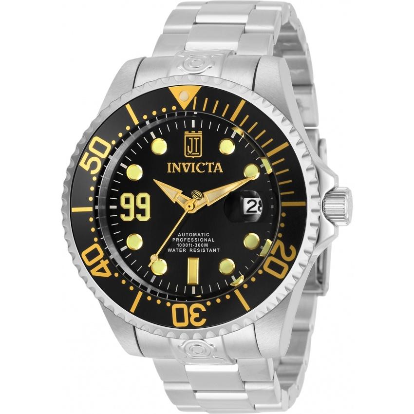 Invicta Men&#39;s 30194 Jason Taylor Automatic Gold-Tone and Silver Stainless Steel Watch