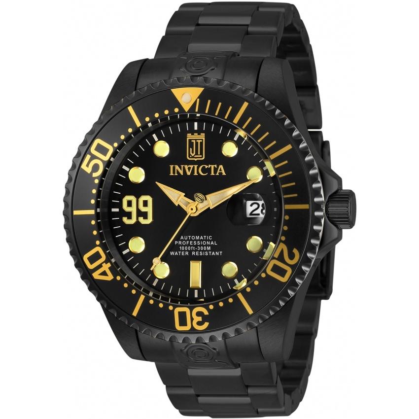 Invicta Men&#39;s 30196 Jason Taylor Automatic Gold-Tone and Silver Stainless Steel Watch