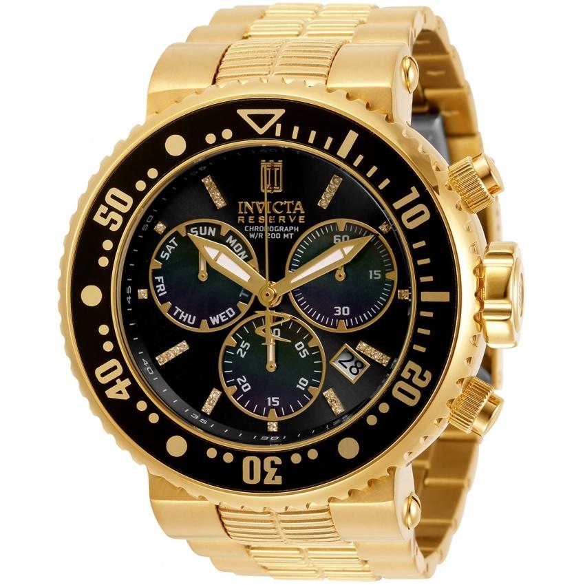 Invicta Men&#39;s 30214 Jason Taylor Gold-Tone Stainless Steel Watch