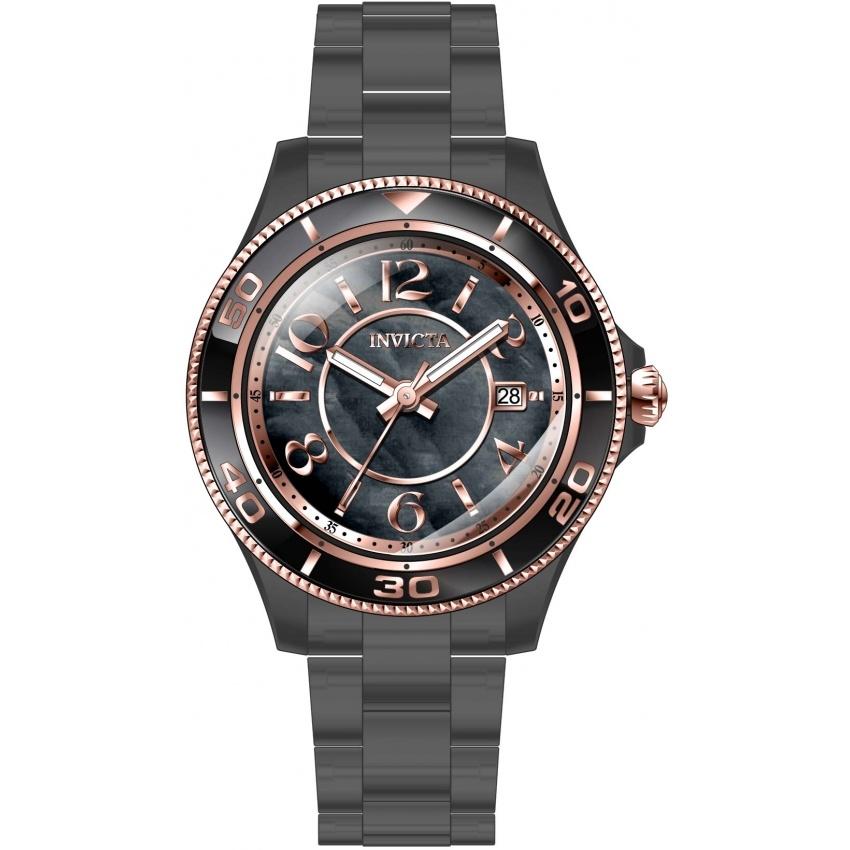 Invicta Women's 30364 Anatomic Black Plastic Watch