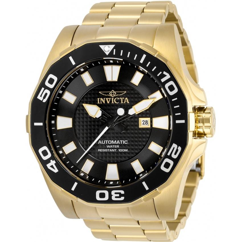 Invicta Men&#39;s 30515 Pro Diver Automatic Gold-Tone Stainless Steel Watch