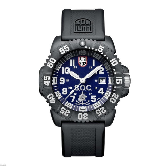 Luminox Men's 3053.SOC.SET Navy Seal Colormark Black Rubber Watch