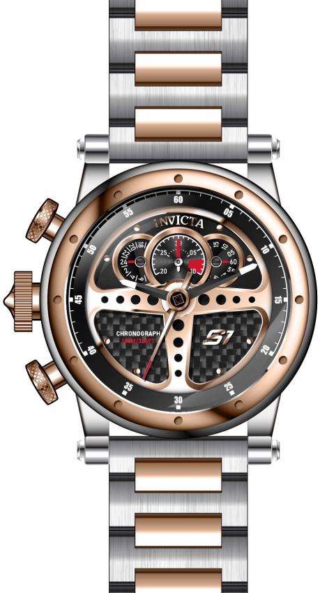 Invicta Men's 30579 S1 Rally Two-Tone Silver Watch