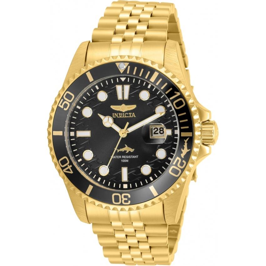Invicta Men&#39;s 30614 Pro Diver Gold-Tone Stainless Steel Watch