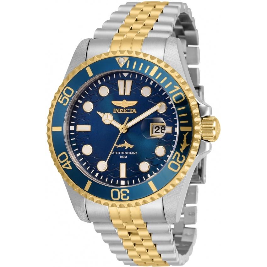 Invicta Men's 30616 Pro Diver Gold-Tone and Silver Stainless Steel Watch