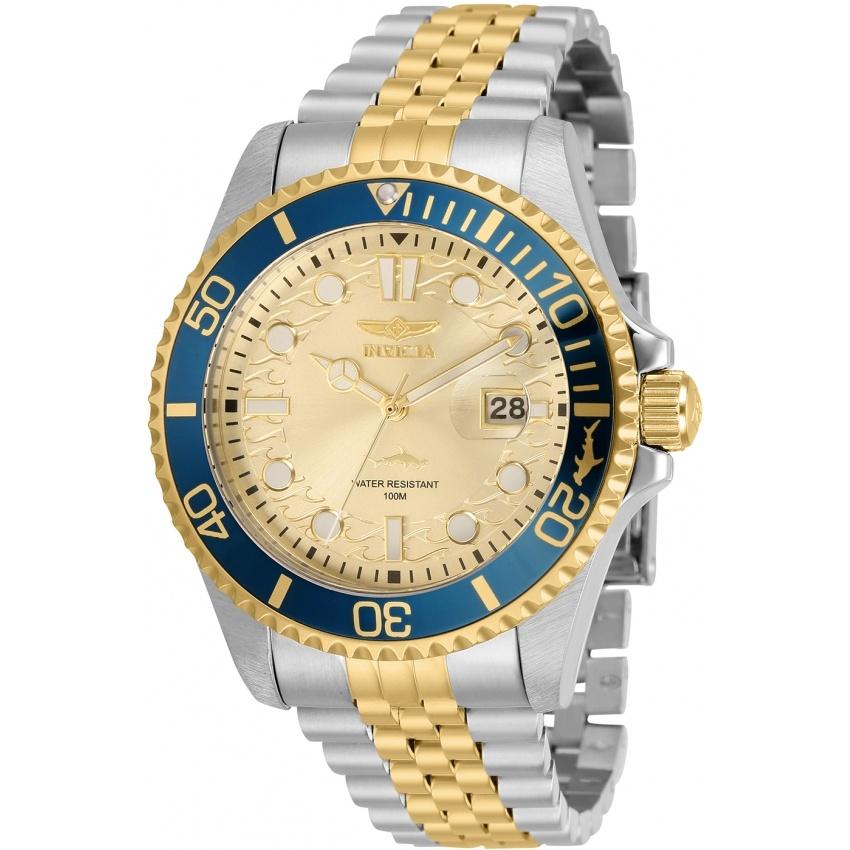 Invicta Men's 30617 Pro Diver Gold-Tone and Silver Stainless Steel Watch