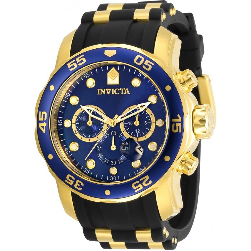Invicta Men&#39;s 30763 Pro Diver Black Polyurethane Watch