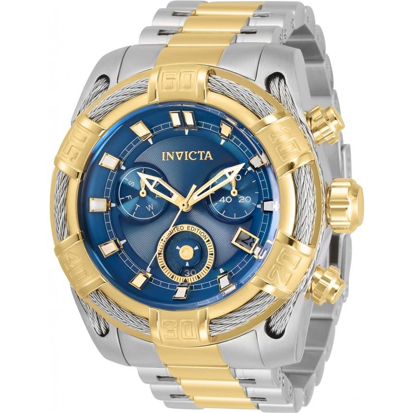 Invicta Men&#39;s 30823 Bolt Gold-Tone and Silver Stainless Steel Watch