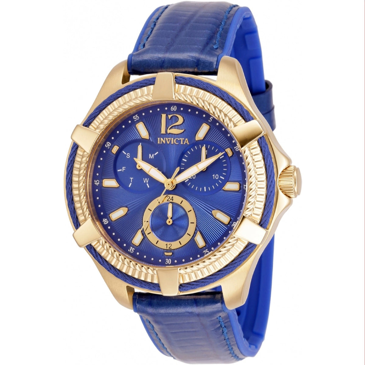 Invicta Women's 30888 Bolt Blue Leather Watch