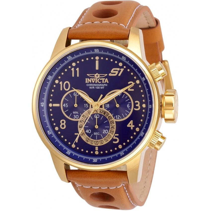 Invicta Men&#39;s 30917 S1 Rally Brown Leather Watch