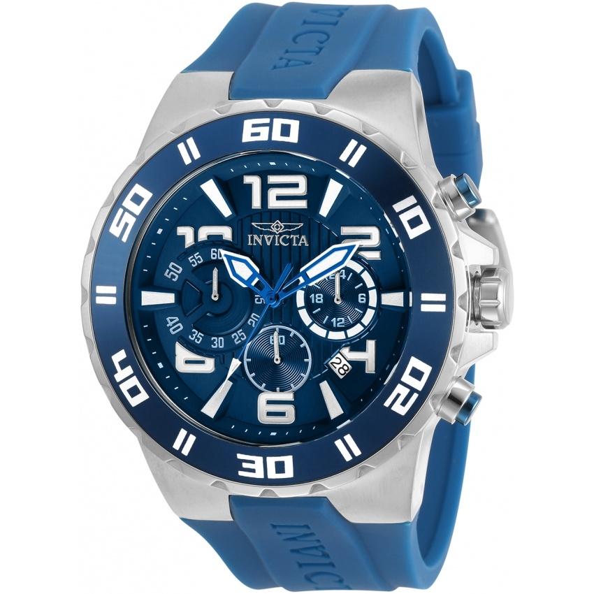 Invicta Men&#39;s 30937 Pro Diver Blue Silicone Watch