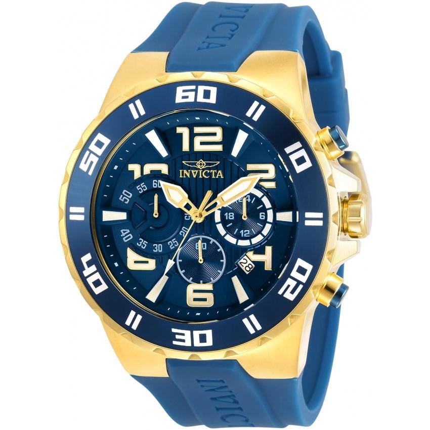 Invicta Men&#39;s 30938 Pro Diver Blue Silicone Watch