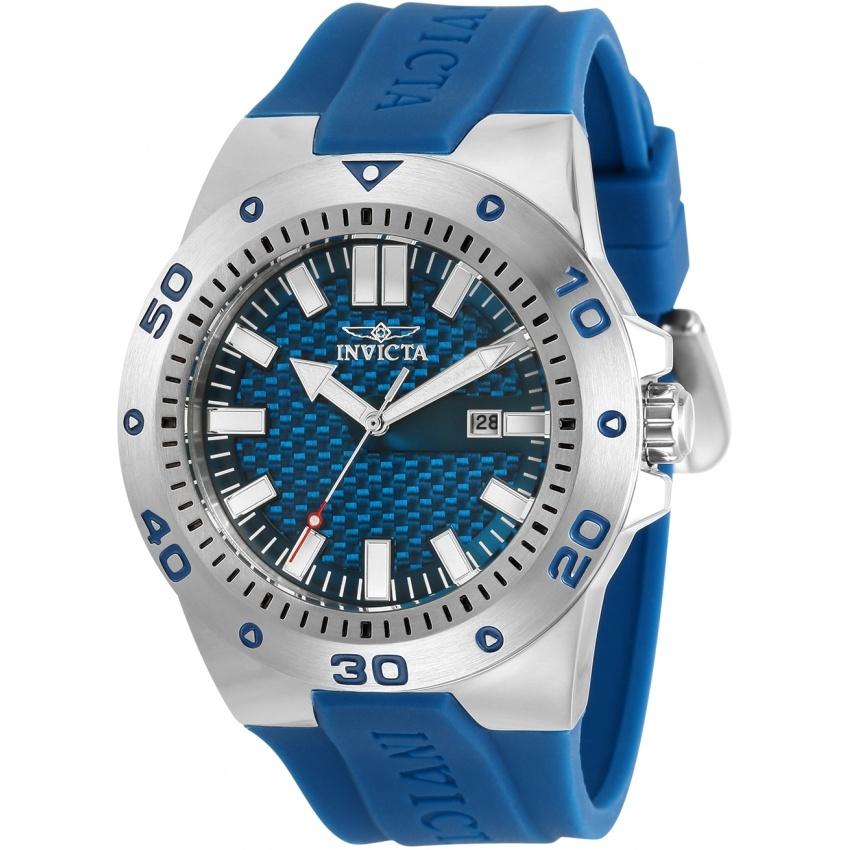 Invicta Men&#39;s 30960 Pro Diver Blue Silicone Watch