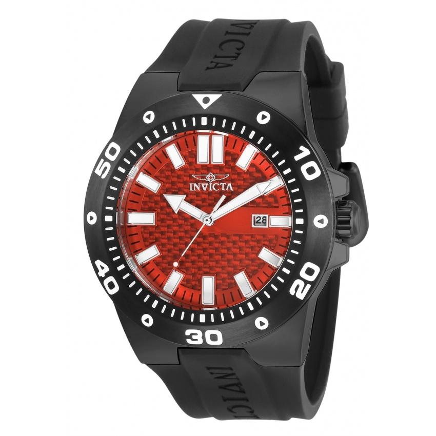 Invicta Men&#39;s 30963 Pro Diver Black Silicone Watch