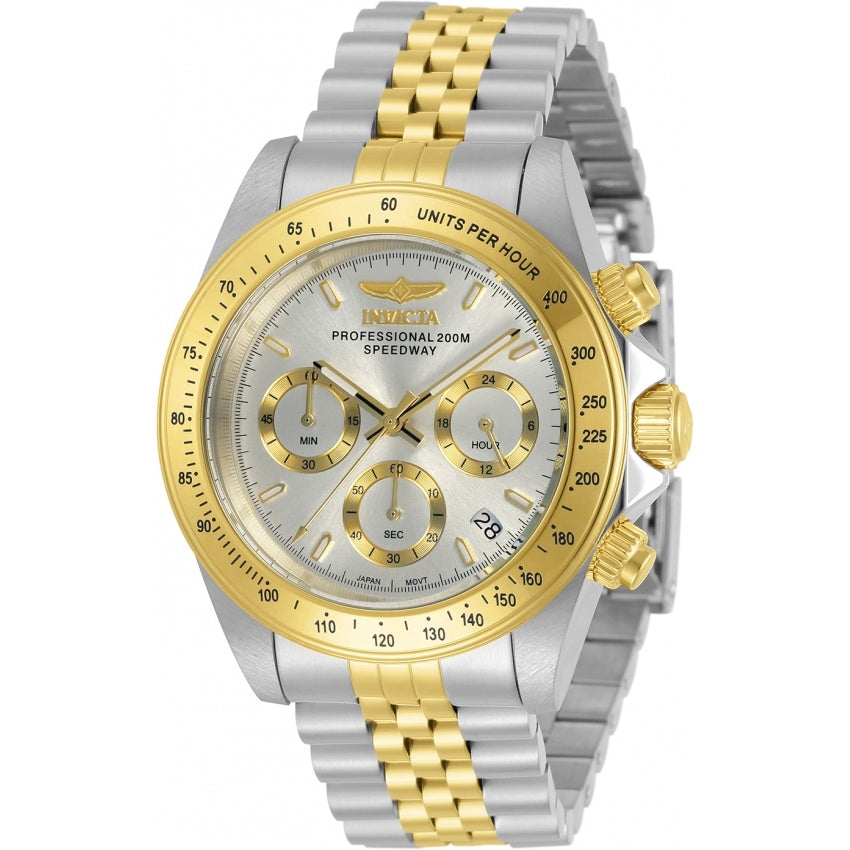 Invicta Men&#39;s 30991 Speedway Gold-Tone and Silver Stainless Steel Watch