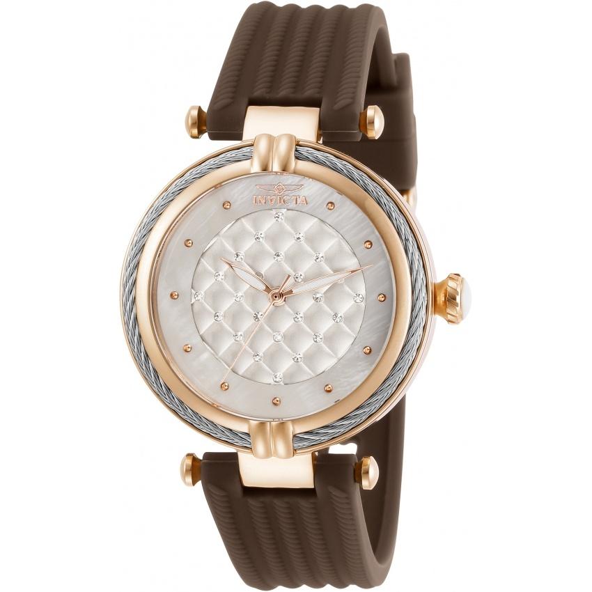 Invicta Women&#39;s 31029 Bolt Brown Silicone Watch