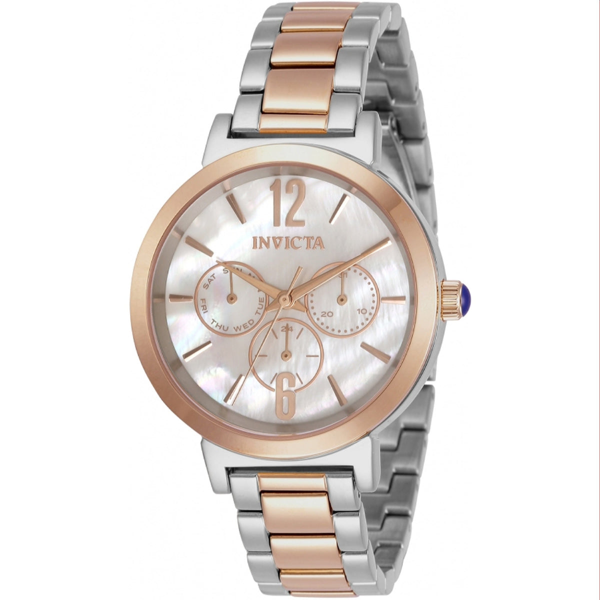 Invicta Women's 31087 Rose-Tone and Silver Stainless Steel Watch
