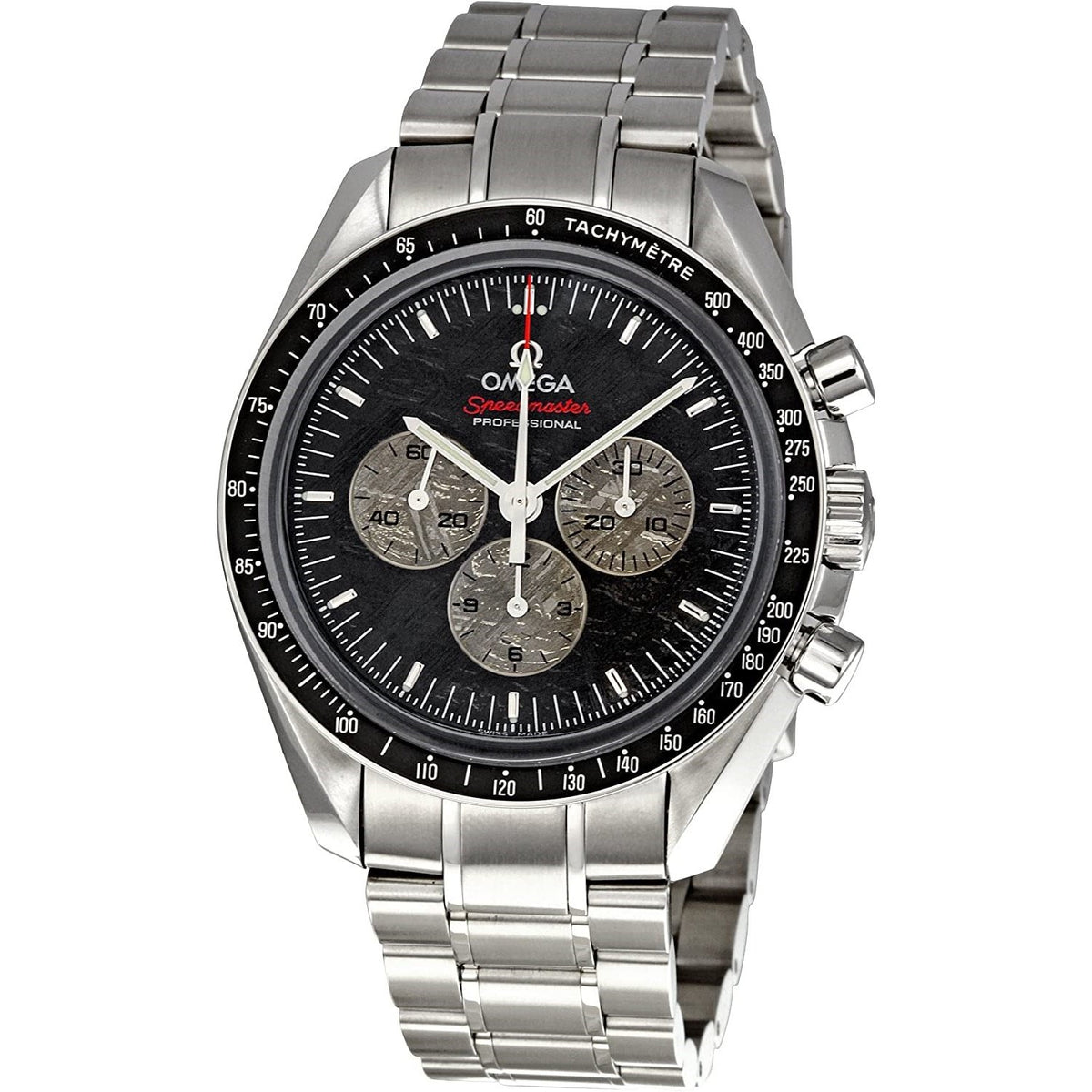Omega Men's 311.30.42.30.99.001 Speedmaster Apollo Soyuz Chronograph Stainless Steel Watch