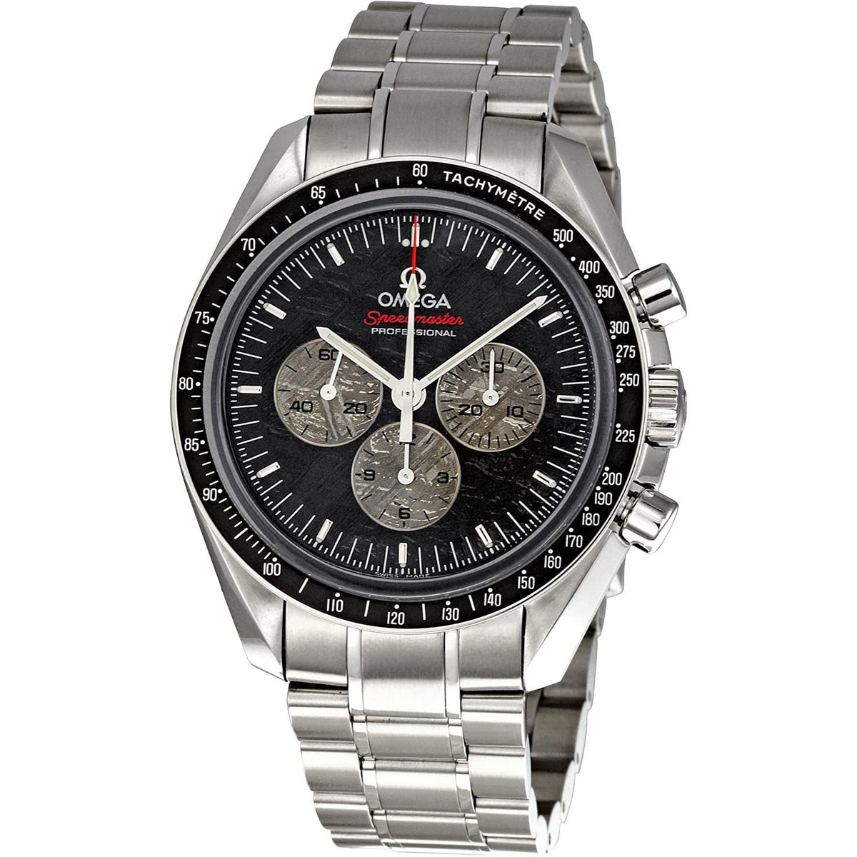 Omega Men&#39;s 311.30.42.30.99.001 Speedmaster Apollo Soyuz Chronograph Stainless Steel Watch