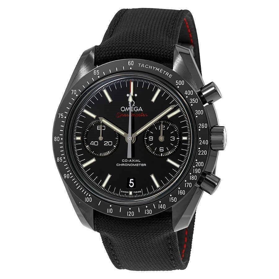 Omega Men&#39;s 311.92.44.51.01.007 Speedmaster Chronograph Black Nylon Watch