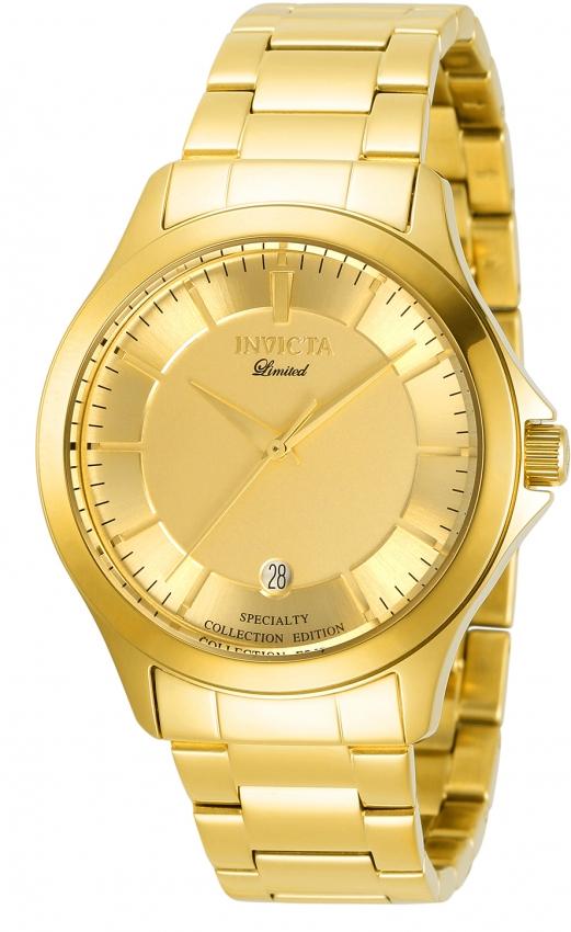 Invicta Men's 31124 Specialty Gold-Tone Silver Watch