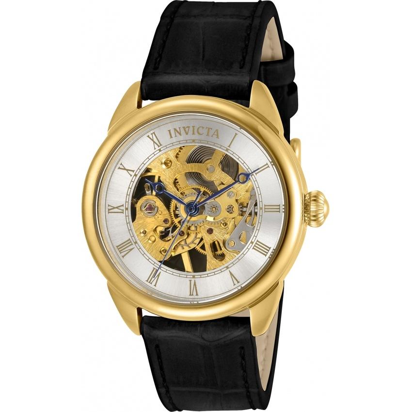 Invicta Women's 31151 Specialty Mechanical Black Leather Watch
