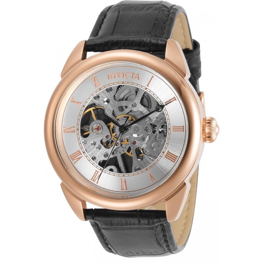 Invicta Men's 31155 Specialty Mechanical Black Leather Watch