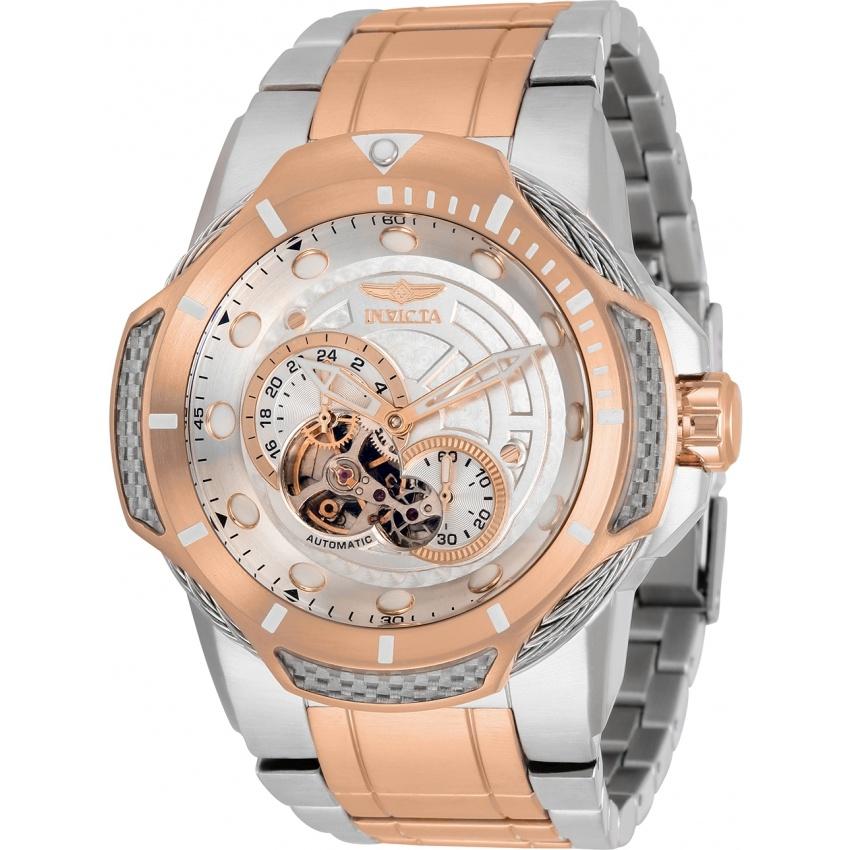 Invicta Men&#39;s 31176 Bolt Automatic Rose-Tone and Silver Stainless Steel Watch