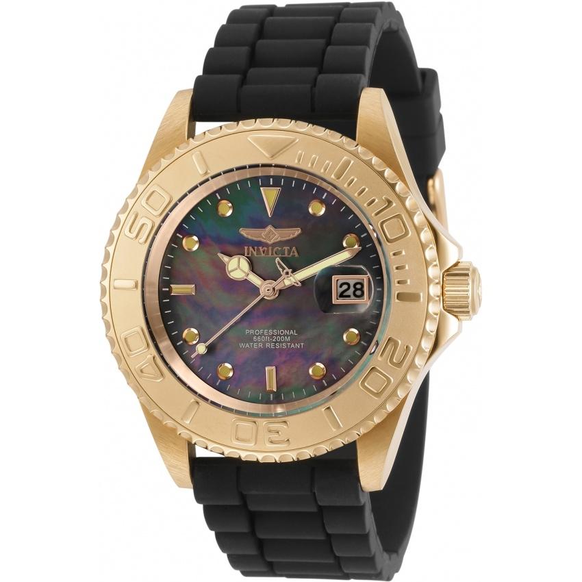 Invicta Men&#39;s 31188 Pro Diver Black Silicone Watch