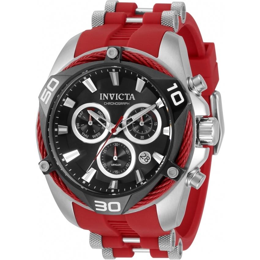 Invicta Men&#39;s 31310 Bolt Red Silicone Watch