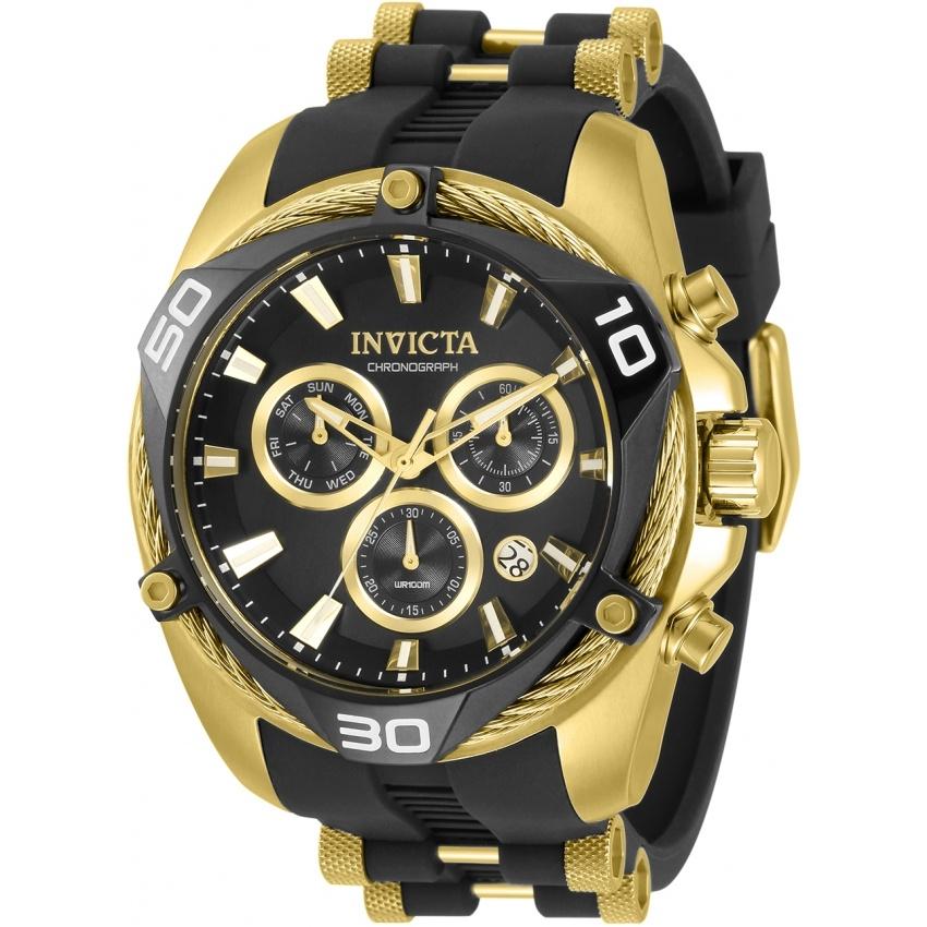 Invicta Men&#39;s 31315 Bolt Black Silicone Watch