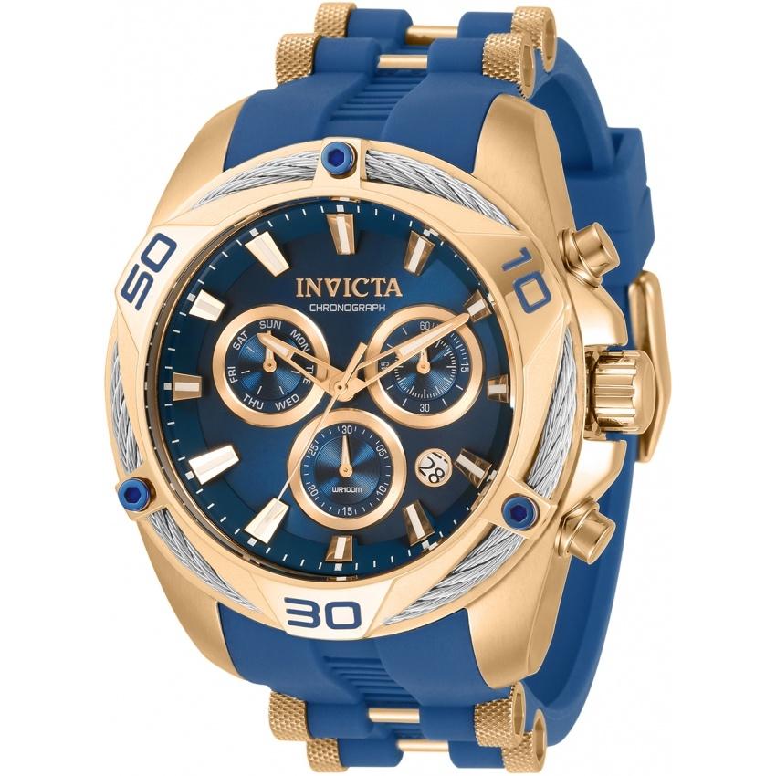 Invicta Men&#39;s 31318 Bolt Black Silicone Watch