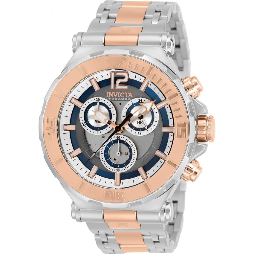 Invicta Men's 31346 Subaqua Rose-Tone and Silver Stainless Steel Watch
