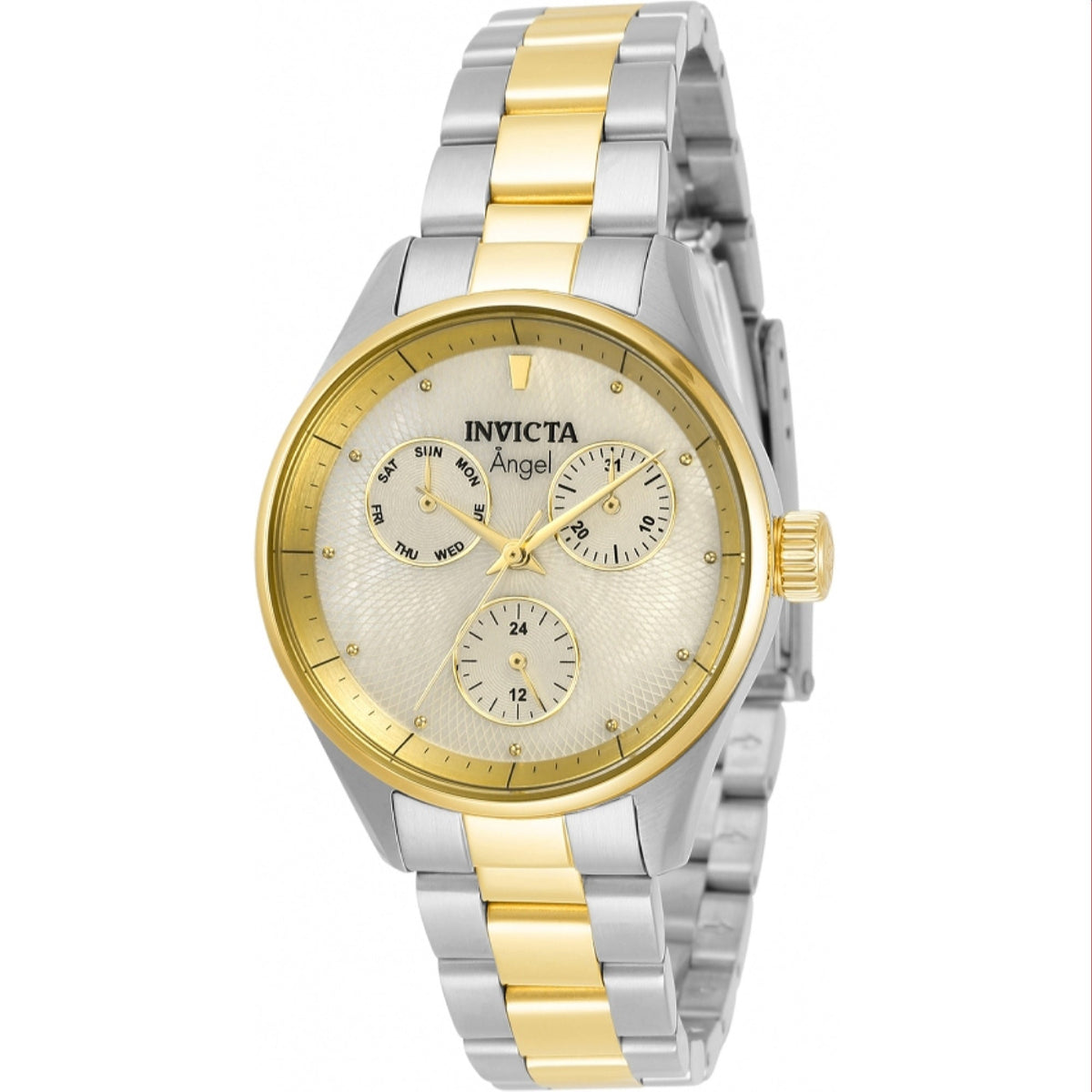 Invicta Women&#39;s 31365 Angel Gold-Tone and Silver Stainless Steel Watch