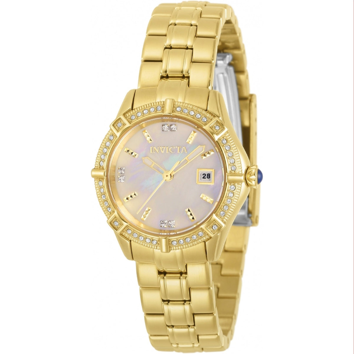Invicta Women&#39;s 31372 Angel Gold-Tone Stainless Steel Watch