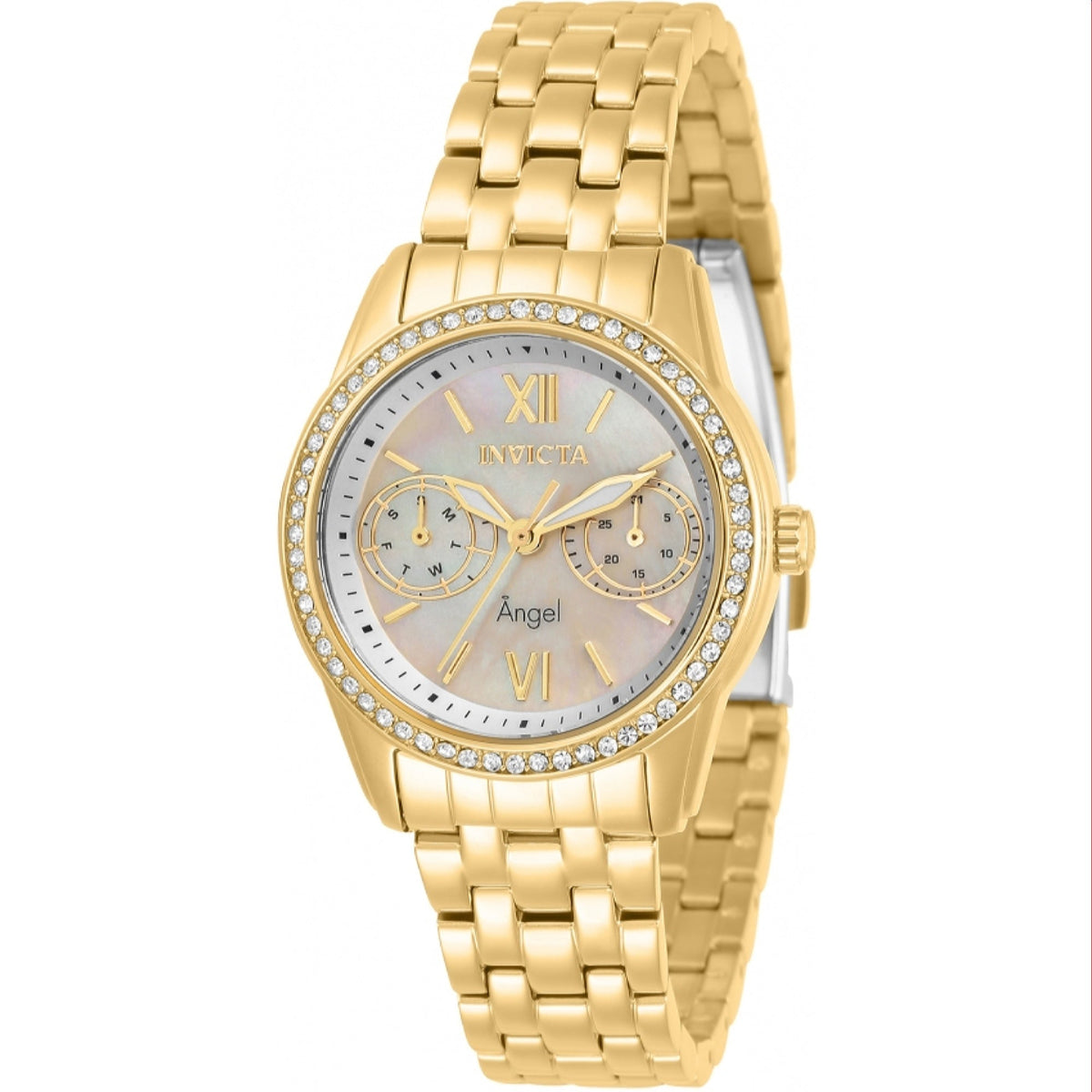 Invicta Women&#39;s 31378 Angel Gold-Tone Stainless Steel Watch
