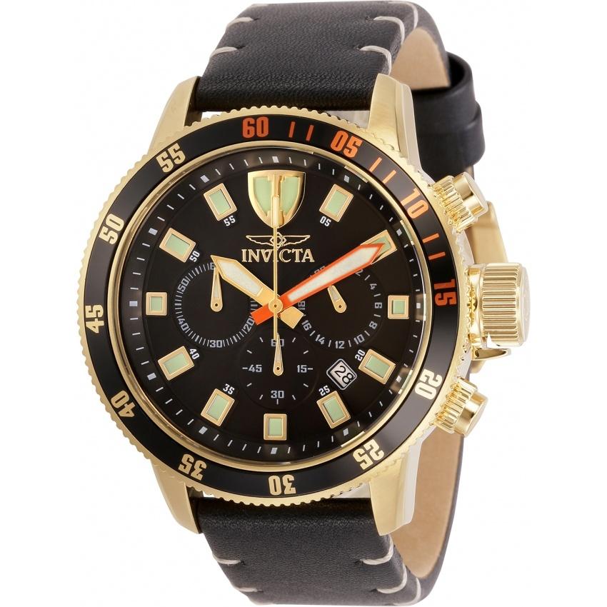 Invicta Men's 31397 I-Force Black Leather Watch