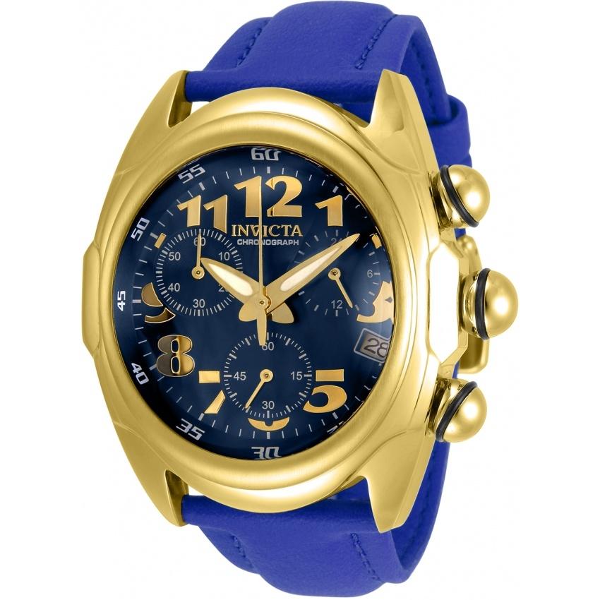 Invicta Men&#39;s 31407 Lupah Blue Polyurethane Watch