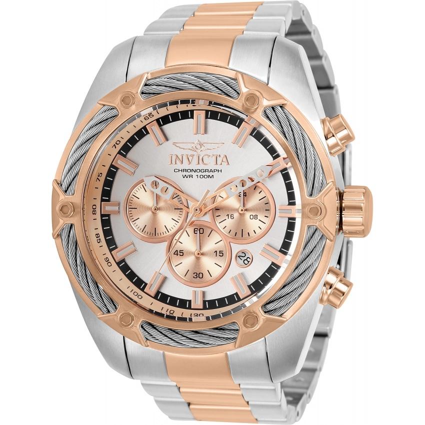 Invicta Men's 31438 Bolt Rose-Tone and Silver Stainless Steel Watch