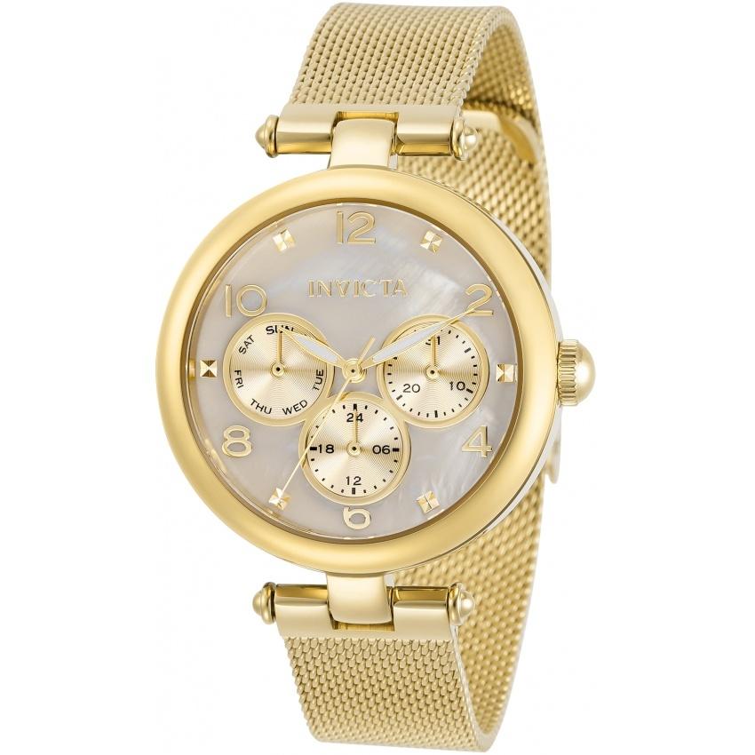 Invicta Women's 31526 Angel Gold-Tone and Silver Stainless Steel Watch