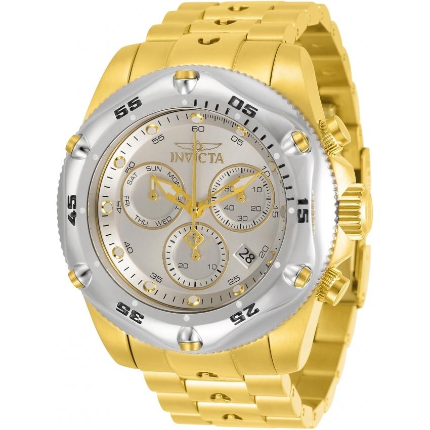 Invicta Men's 31610 Pro Diver Gold-Tone and Silver Stainless Steel Watch