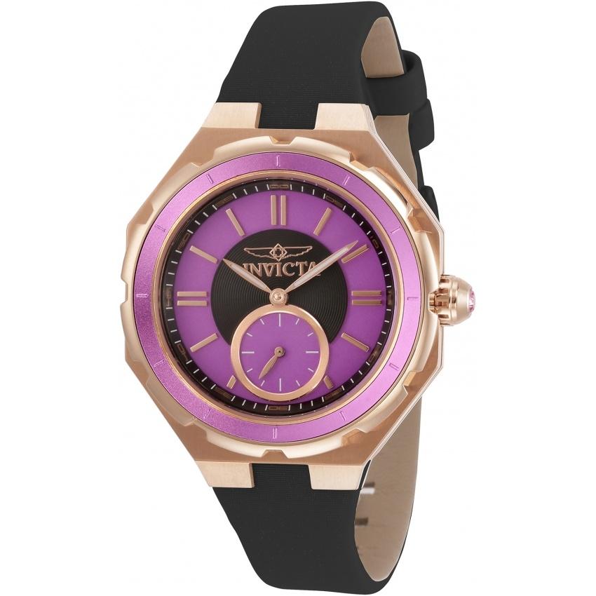 Invicta Women's 31667 Angel Black Silicone Watch